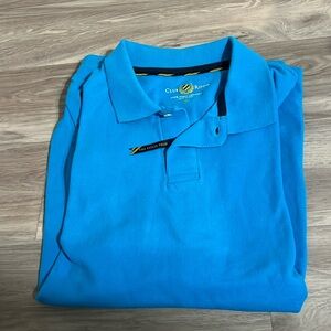Blue Collared T-shirt